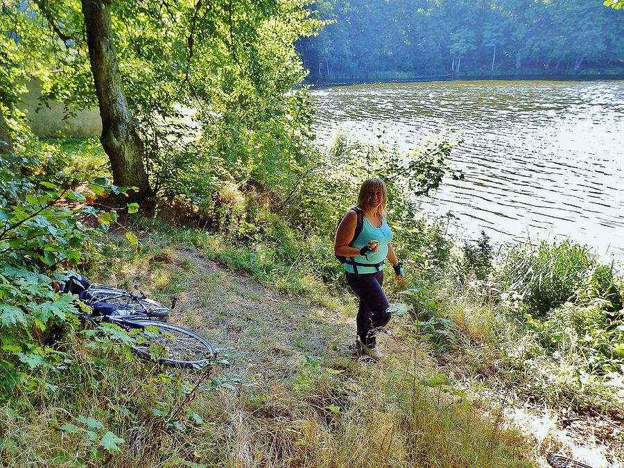 Wycieczka po lasach kociewskich. Jezioro Zduńskie