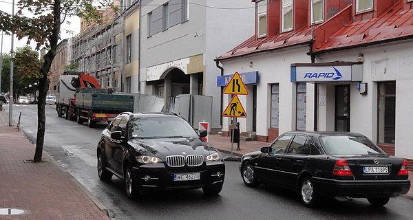 Biała Podlaska. Ulica Prosta