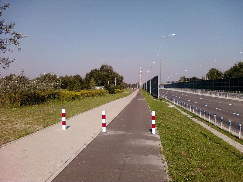 DDR wzdłuż Trasy Górnej