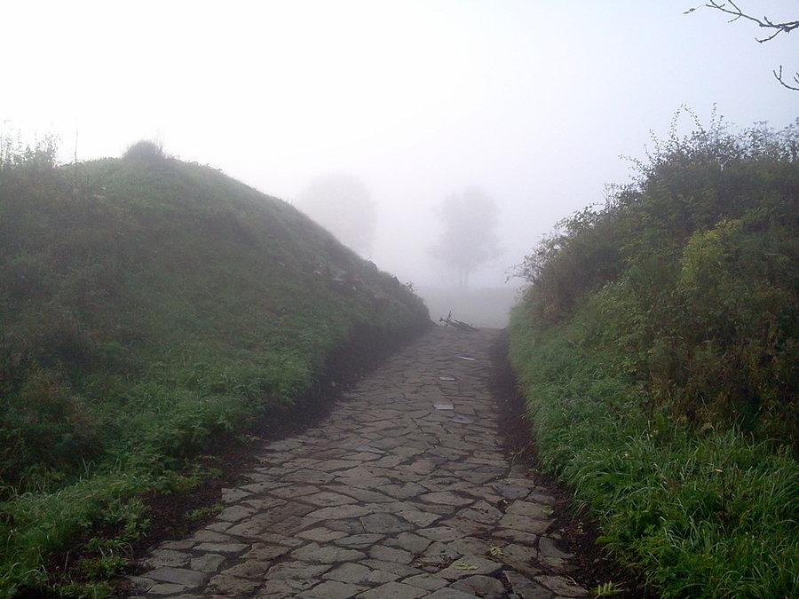 Wjazd na Wielki Szaniec