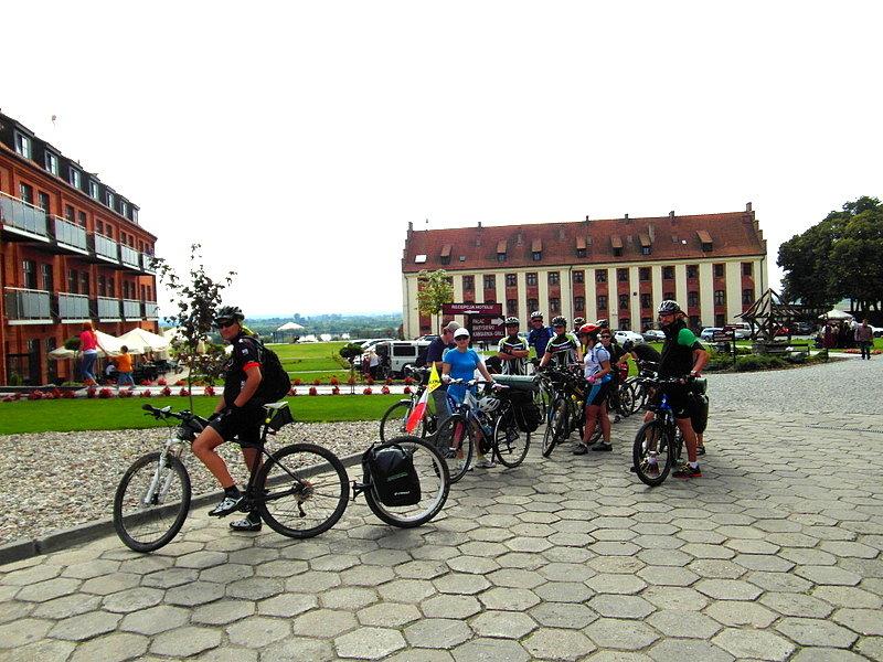 Rowerowa zbiórka – zamek - Gniew