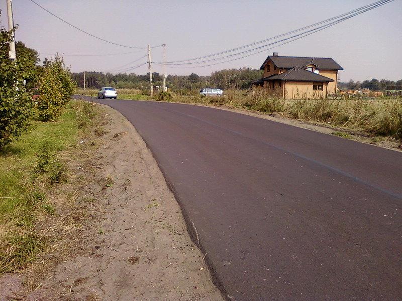 Ruda Bugaj - nowy asfalt