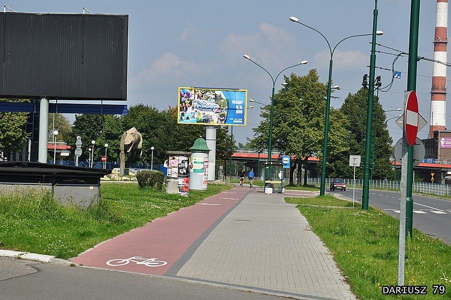 Sosnowiec - Pagoń ul:Będzińska (Droga rowerowa)