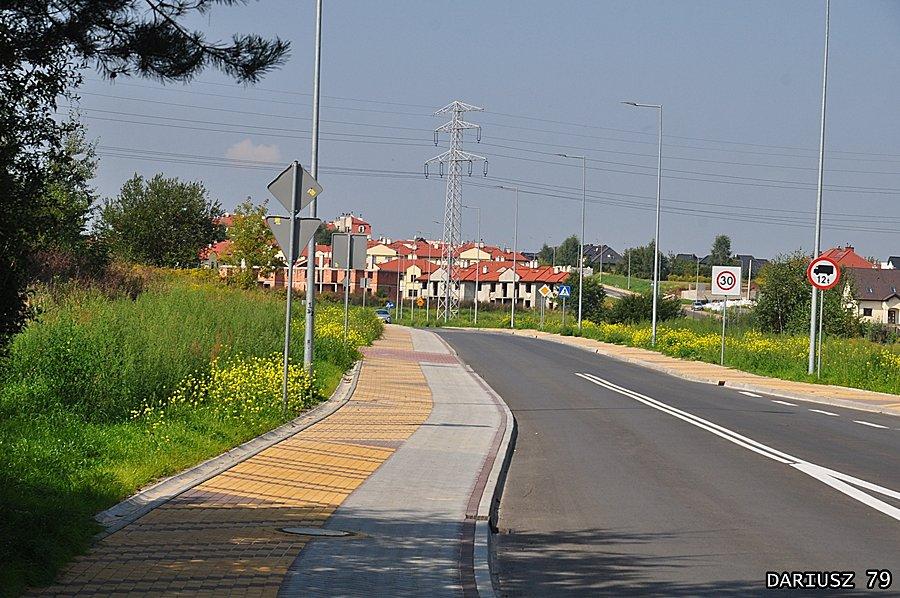 Sosnowiec - Dańdówka ul:Klimotowska (Droga rowerowa)