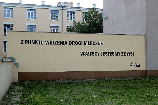 Z punktu widzenia drogi mlecznej wszyscy jesteśmy ze wsi