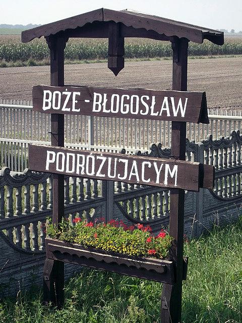 W okolicy pełno takich ładnych znaków