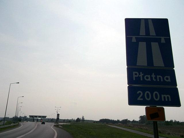 Prawie wpakowałem się na autostradę