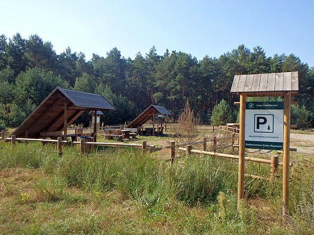 Punkt postojowy na żółtym szlaku