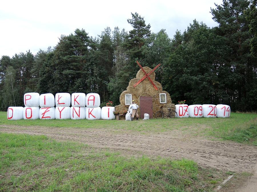 Dożynki 2014 w Piłce - dekoracje