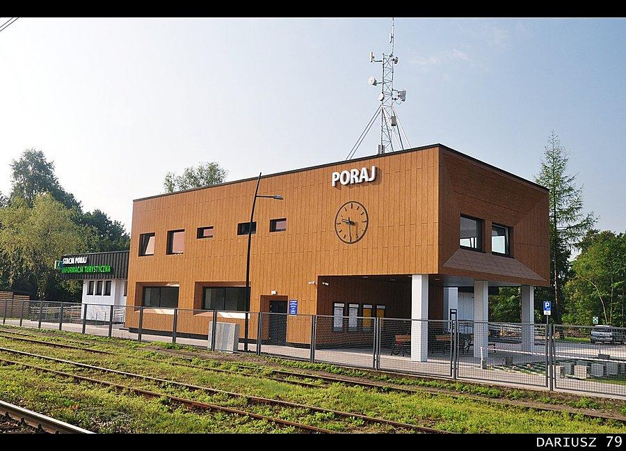 Nowe oblicze Dworca Kolejowego - Poraj