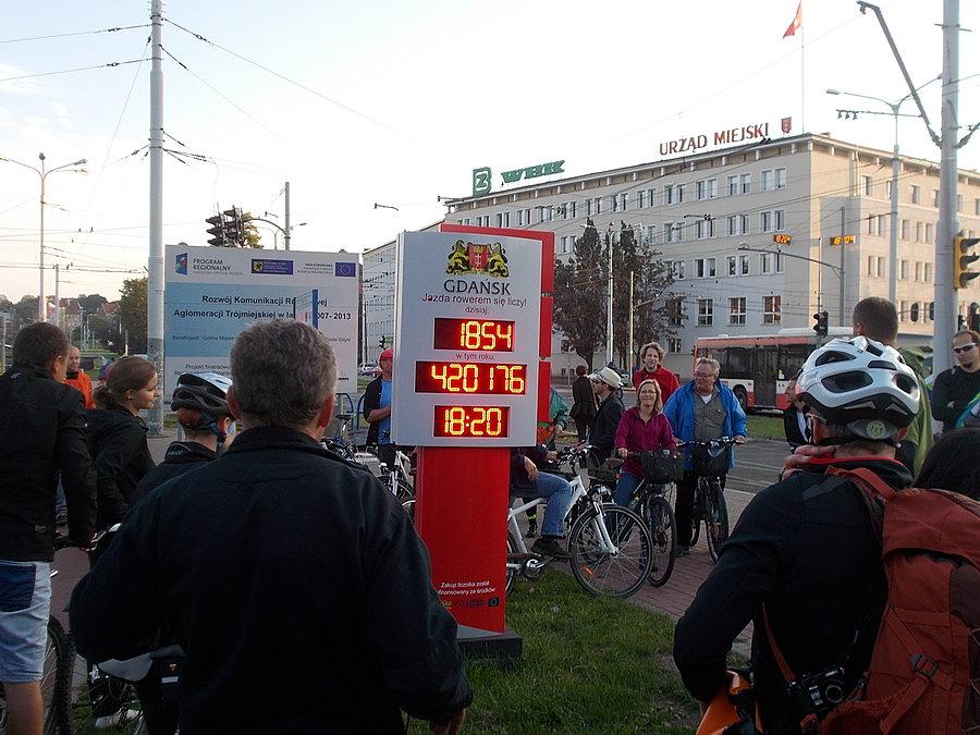 V Kongres Mobilności Aktywnej - przejazd studyjny ulicami Gdańska