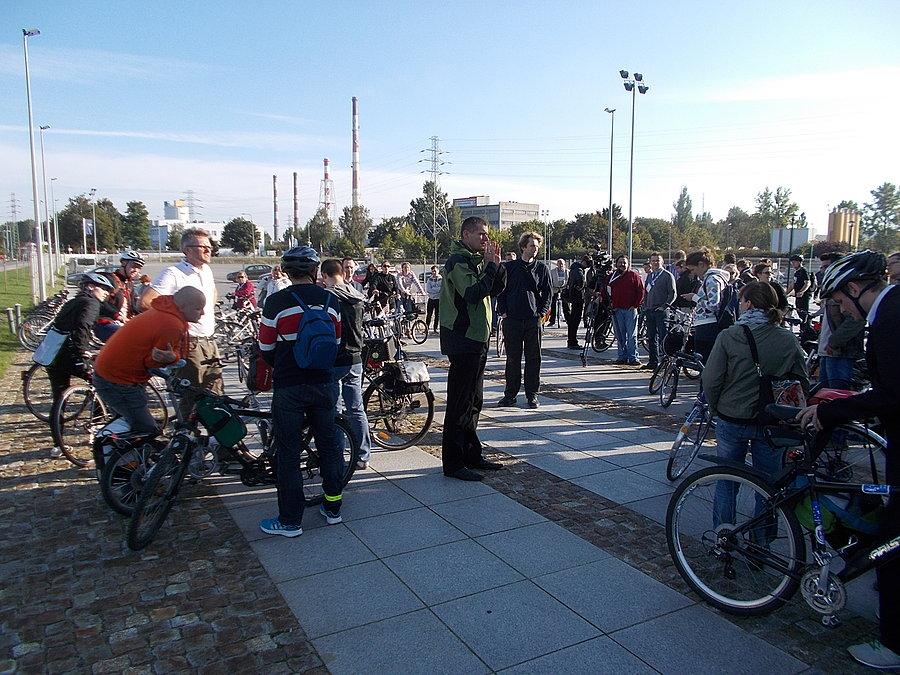 V Kongres Mobilności Aktywnej - przejazd studyjny ulicami Gdańska
