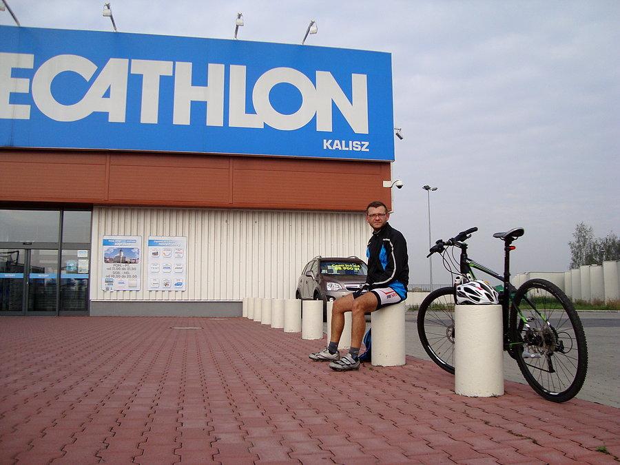 Mała pauza przed Decathlonem w Kaliszu
