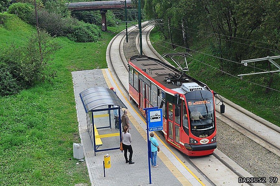 Modernizacja lini tramwajowej nr 15 w Sosnowiec Zagórze