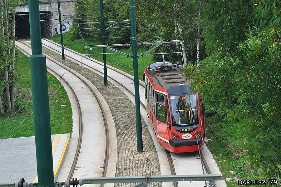 Modernizacja lini tramwajowej nr 15 w Sosnowiec Zagórze
