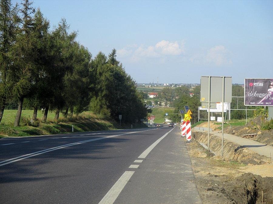 Zjazd w Ciecierzynie k/Lublina na DK19