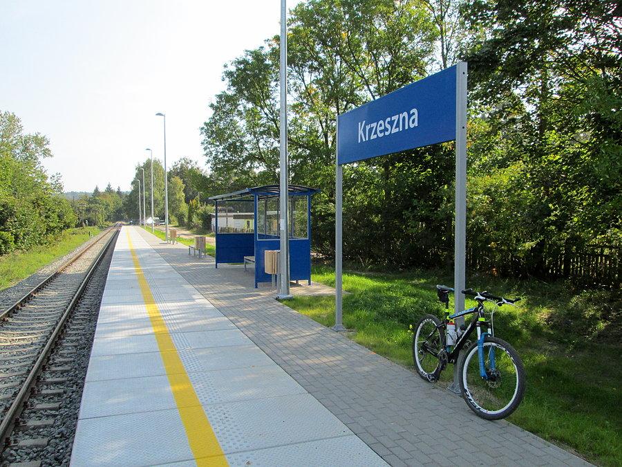 Coś dla miłośników kolei. Krzeszna po nowemu