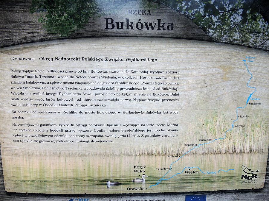 Bukówka - tablica informacyjna