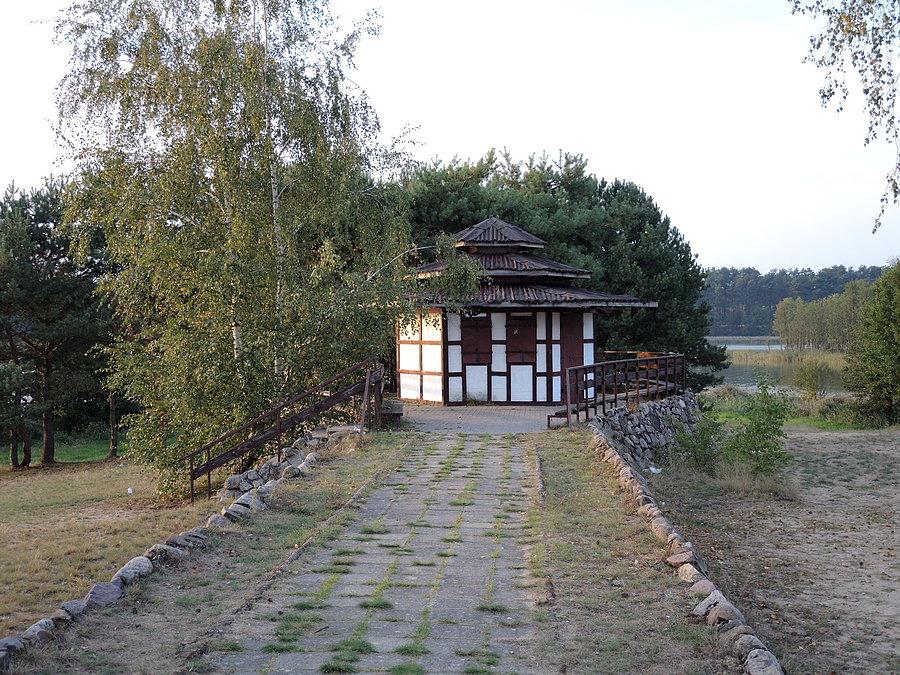 Biała - nad jeziorem