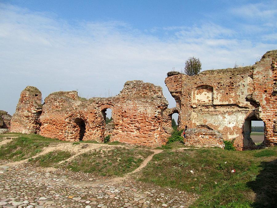 Ruiny zamku w Besiekierach