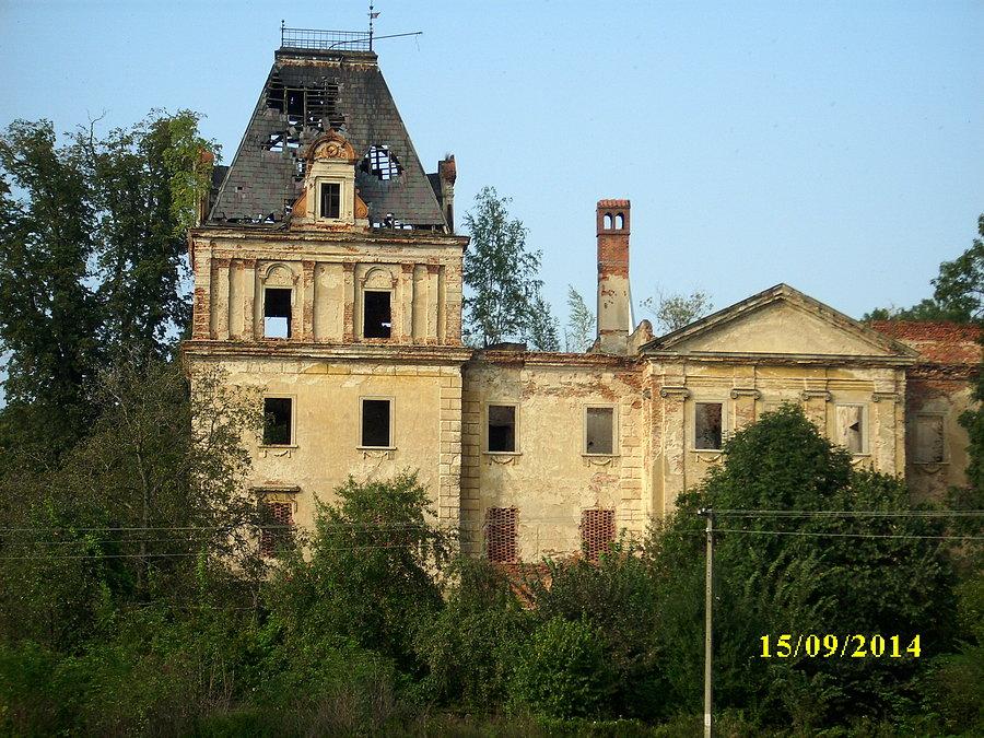 Zbliżenie pałacu