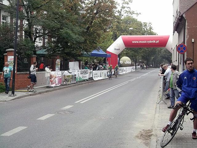 Akurat trafiłem na wyścig kolarski