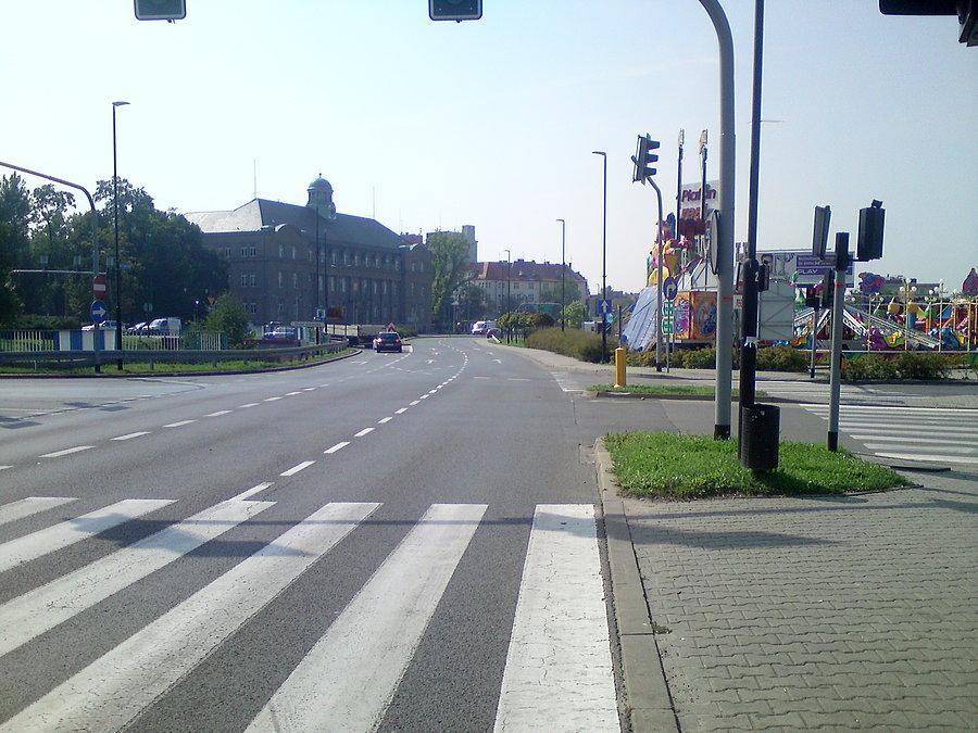 Zabrze - wjazd do centrum