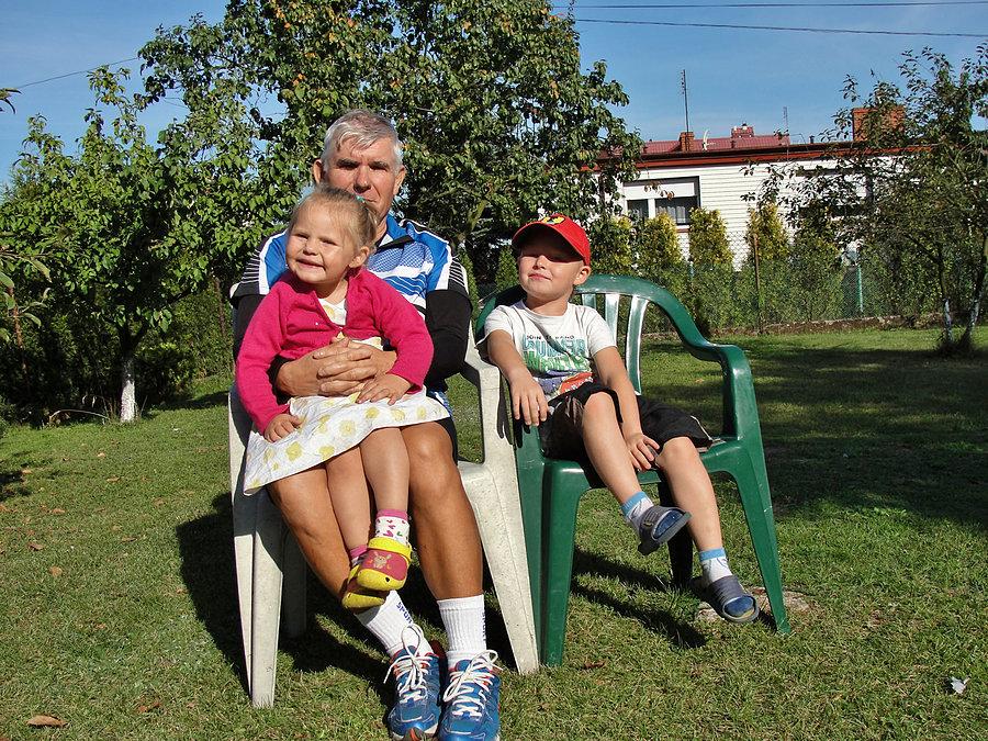 Jestem w Starogardzie. Wnuki i ja