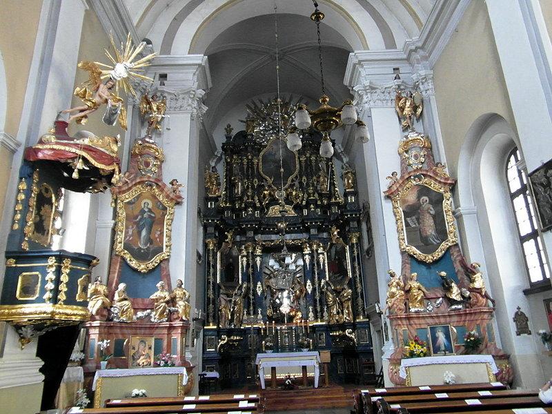 Wnętrze kościoła