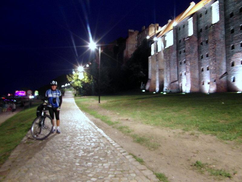 Oświetlony Grudziądz