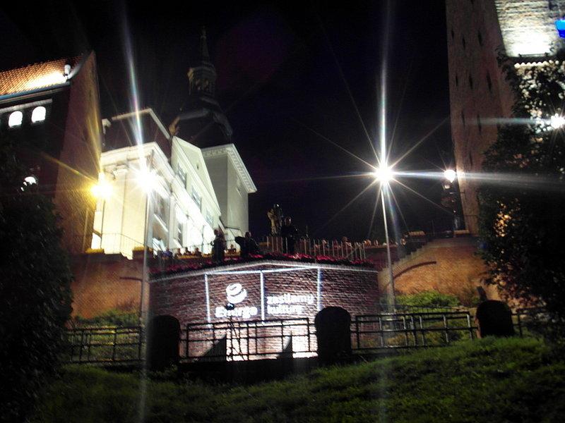 Oświetlony Grudziądz