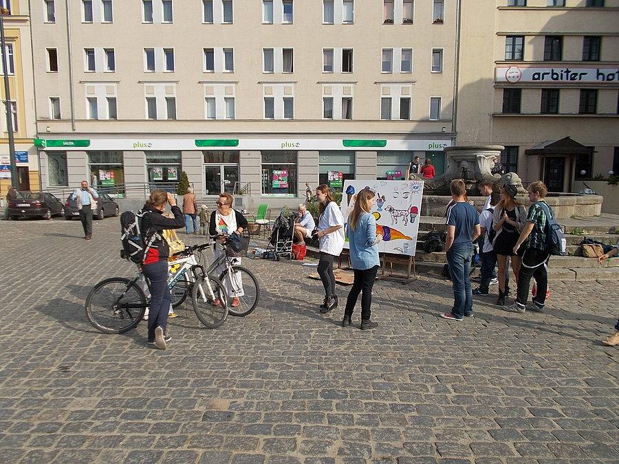 Elbląski ,,Parking Day'' na Placu Słowiańskim