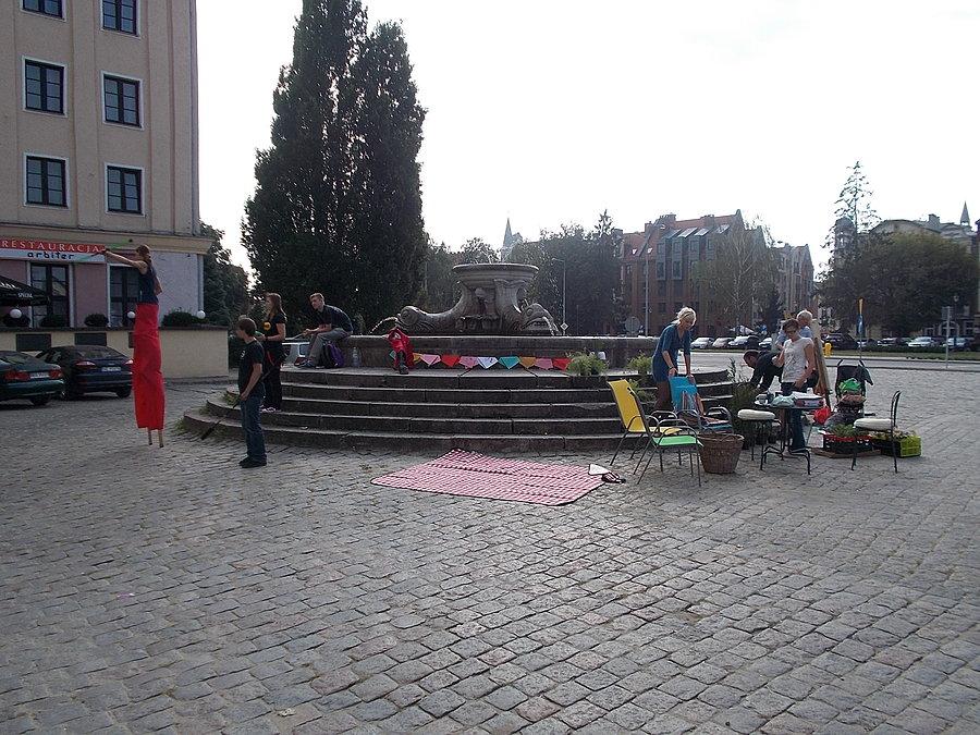 Elbląski ,,Parking Day'' na Placu Słowiańskim