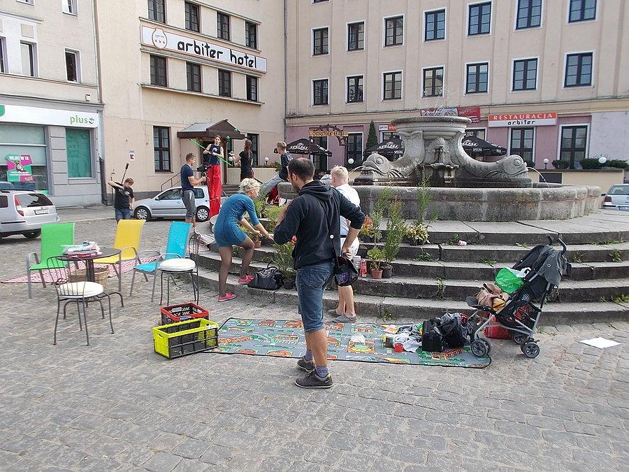 Elbląski ,,Parking Day'' na Placu Słowiańskim