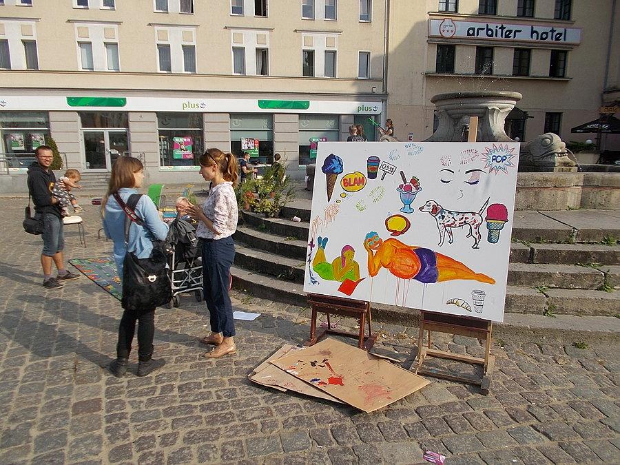 Elbląski ,,Parking Day'' na Placu Słowiańskim