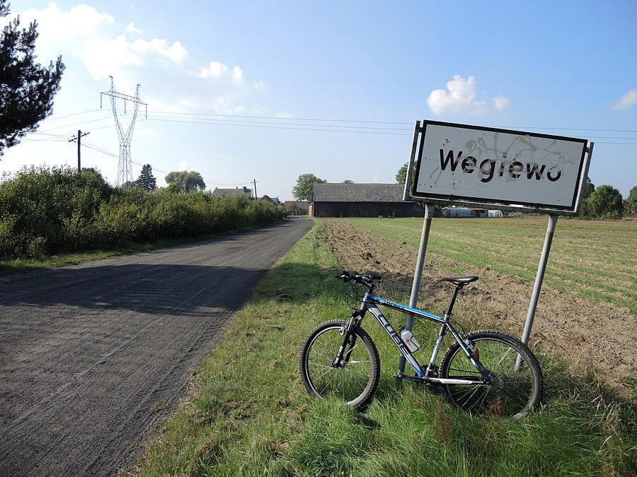 Wjazd do Węglewa