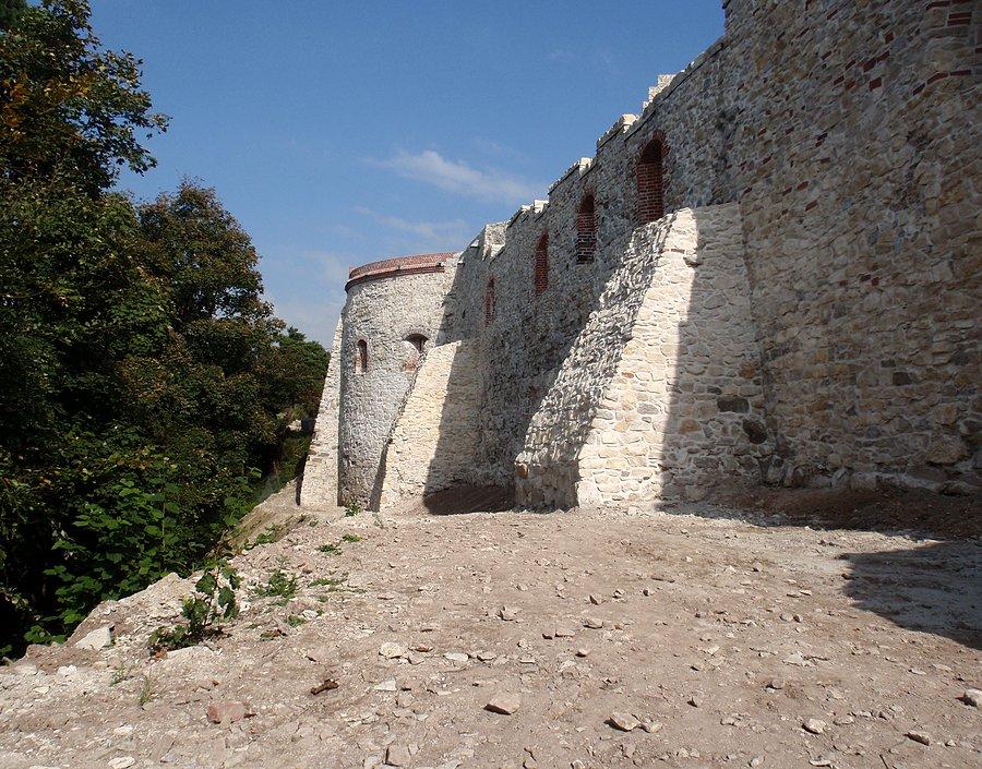Remont na zamku Tęczyn
