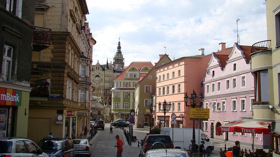 Ładna zabudowa Kłodzka