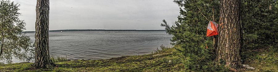 Punkt nad jeziorem Sulejowskim