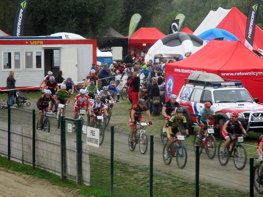 Mazovia MTB Kazimierz Dolny - start wyścigu