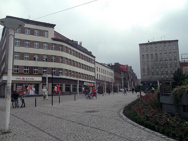 Plac Wolności w Zabrzu