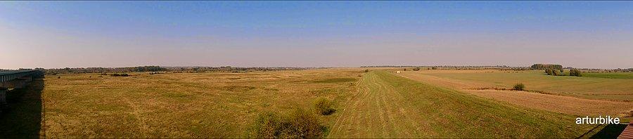 Panorama z mostu Knybawskiego