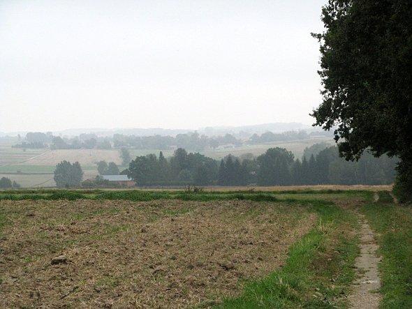 Widok na wioski koło Bychawy