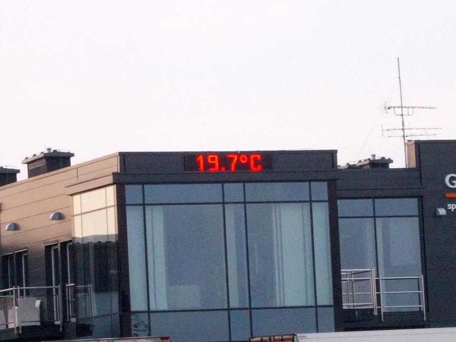 Było ciepełko