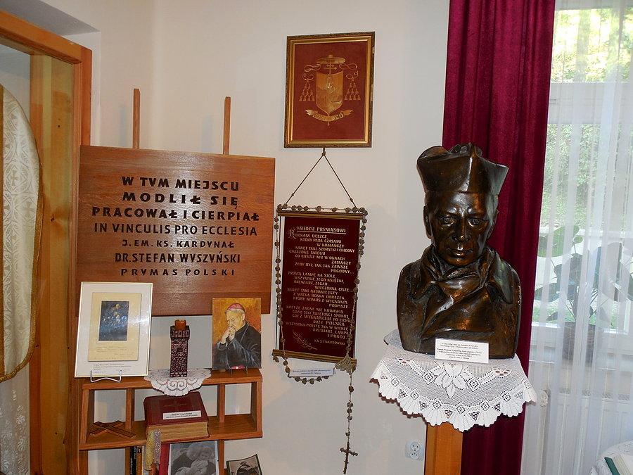 Tu modlił się, pracował i cierpiał Sługa Boży Stefan kardynał Wyszyński - prymas Polski