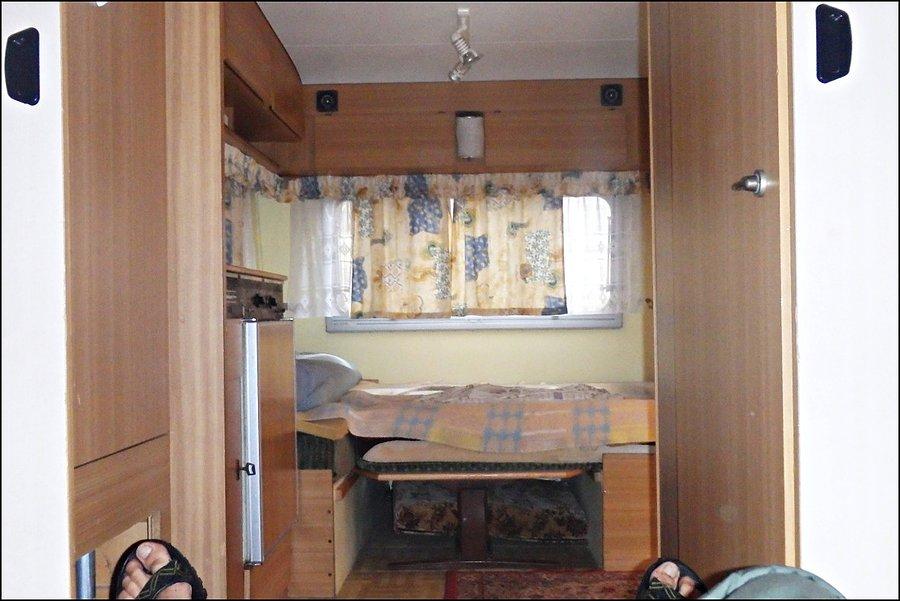 Widok w przyczepce