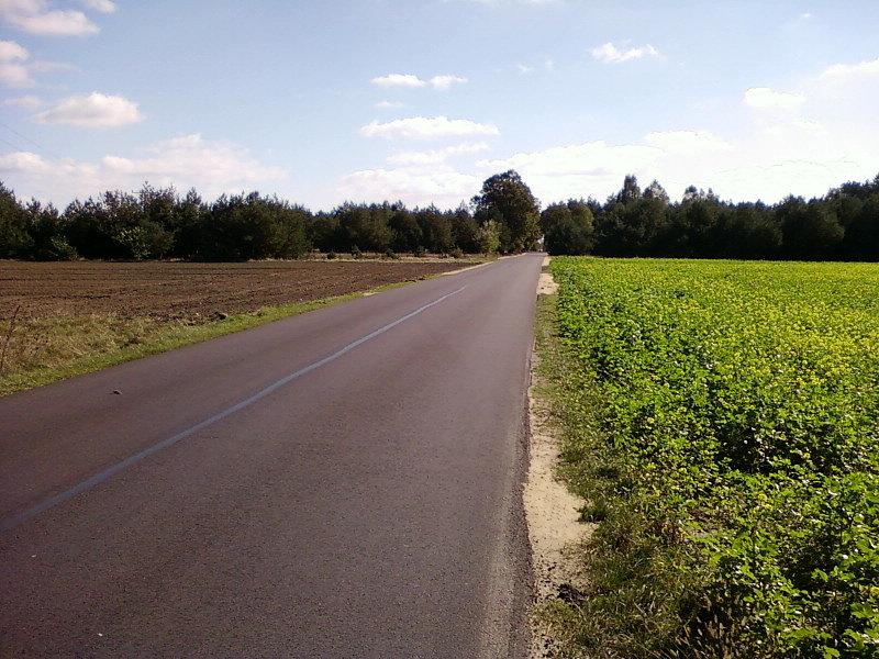 Wyremontowana droga w Nakielnicy