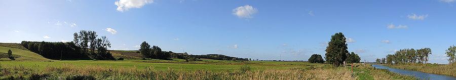 Panorama Doliny Noteci / Mikołajewo