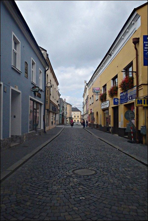 Uliczka w Litovelu