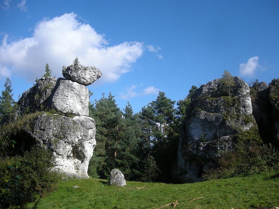 Góra Słupsko - brama skalna